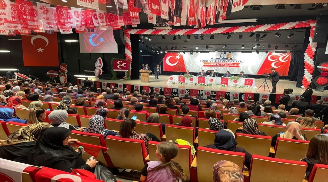 MHP Genel Başkan Yardımcısı Özdemir, Kayseri'de konuştu