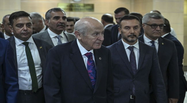 MHP Genel Başkanı Bahçeli, MYK-MDK sonrası basın toplantısı düzenledi