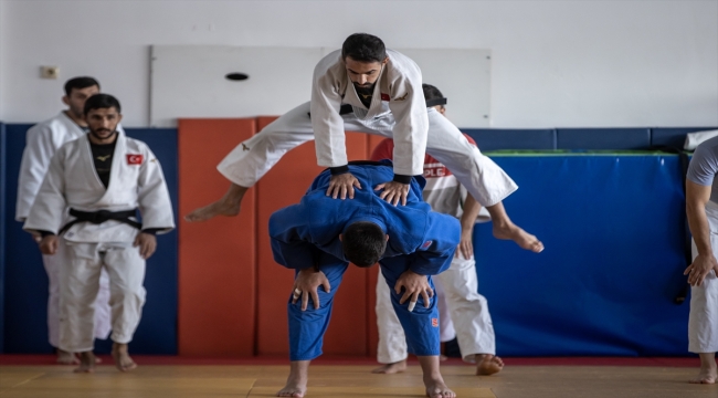 Milli judocular, Bakü Grand Slam için hazırlıklarını tamamladı 