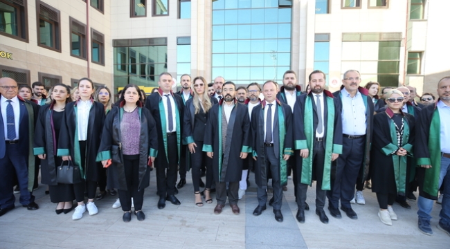 Nevşehir'de bir avukatın darbedilmesi protesto edildi