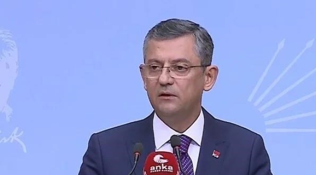 Özgür Özel CHP Genel Başkanlığı'na aday oldu