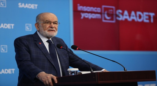 Saadet Partisi Genel Başkanı Karamollaoğlu'ndan Kur'an- Kerim'e yönelik saldırılara ilişkin açıklama: