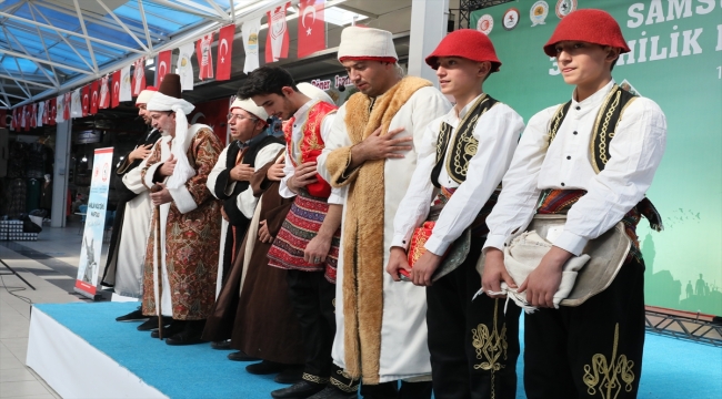 Samsun'da Ahilik Haftası şet kuşatma töreniyle kutlandı