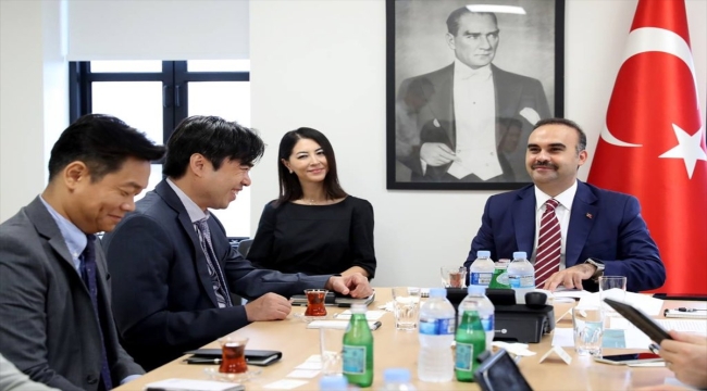 Sanayi ve Teknoloji Bakanı Kacır, Güney Kore'de batarya üreticileriyle görüştü: