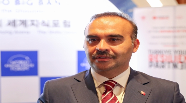 Sanayi ve Teknoloji Bakanı Kacır, Güney Kore ziyaretini AA'ya değerlendirdi: