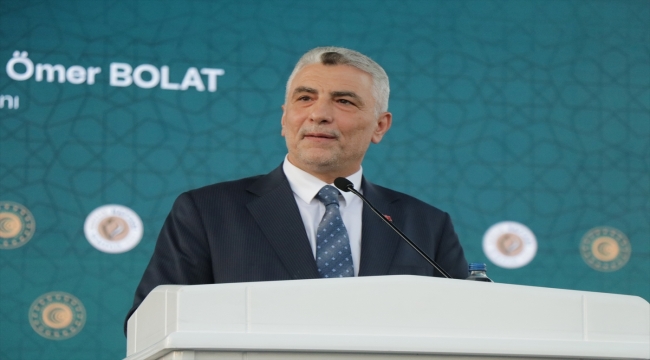Ticaret Bakanı Bolat, Kırşehir'de 36. Ahilik Haftası kapanış töreninde konuştu