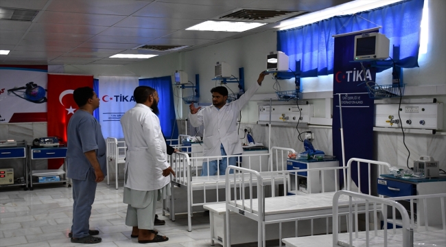 TİKA Herat Ofisi, Afganistan'da çocuklar için yoğun bakım ünitesi kurdu