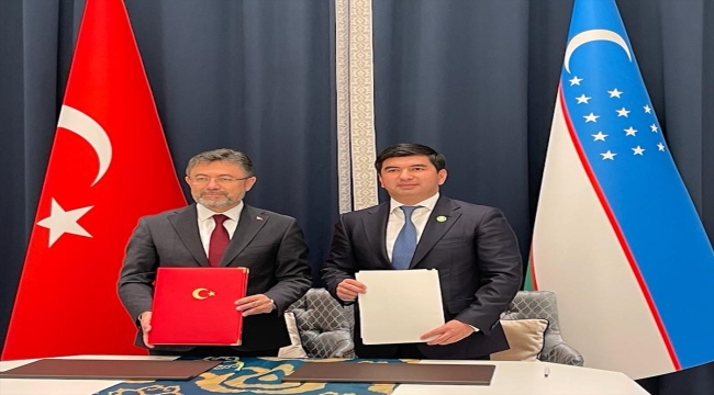 Türkiye ve Özbekistan tarım sigortalarına ilişkin niyet beyanı imzaladı