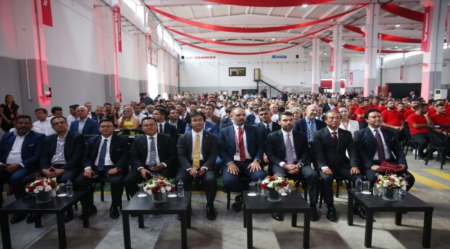 Yanmar, yeni traktör fabrikasını İzmir'de açtı