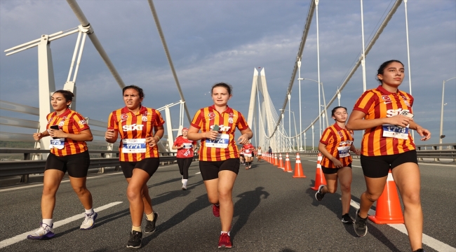 100. Yıl Cumhuriyet Kadınları Koşusu, Yavuz Sultan Selim Köprüsü'nde yapıldı