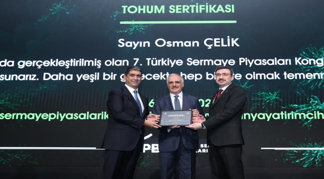 7. Türkiye Sermaye Piyasaları Kongresi açılış töreni yapıldı