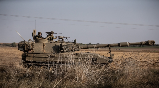 AA ekibi, Filistinli grupların sızma operasyonu gerçekleştirdiği Sderot'u görüntüledi