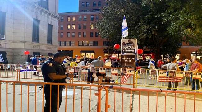 ABD'nin New York ve New Jersey eyaletlerinde İsrail karşıtı protestolar düzenlendi