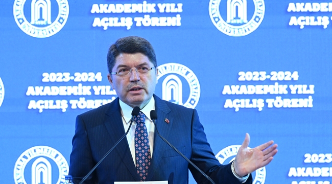 Adalet Bakanı, Ankara Yıldırım Beyazıt Üniversitesi Akademik Yıl Açılış Töreni'nde konuştu