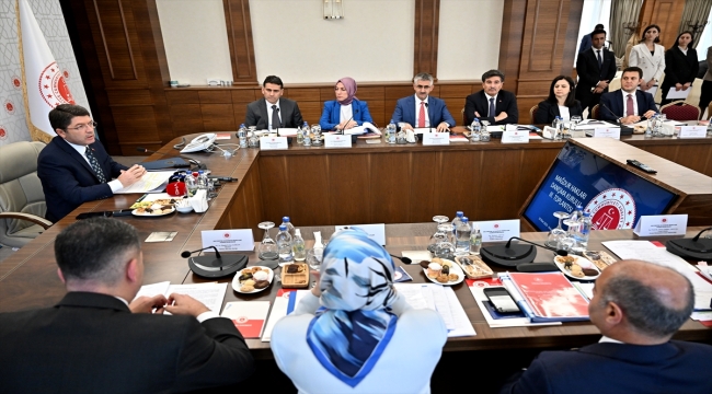 Adalet Bakanı Tunç, Mağdur Hakları Danışma Kurulu toplantısında konuştu