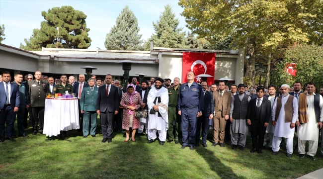 Afganistan'da, Türkiye Cumhuriyeti'nin 100. yıl dönümü kutlandı