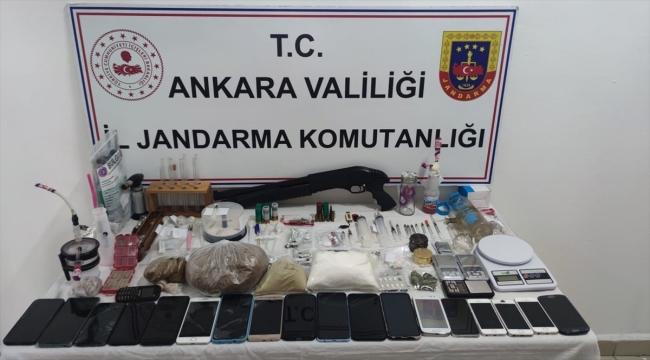 Ankara'da uyuşturucu operasyonunda 28 şüpheli gözaltına alındı
