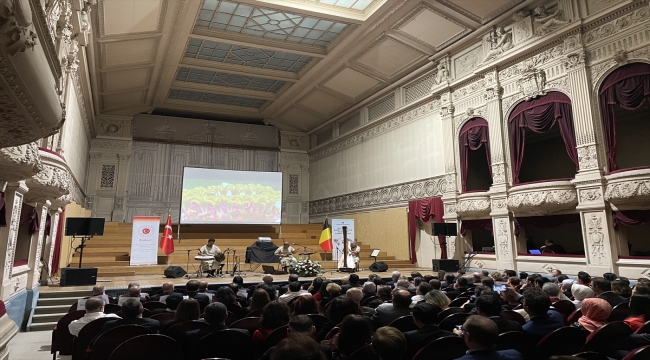 Brüksel'de Türkiye Cumhuriyeti'nin 100. yılı kapsamında konser düzenlendi