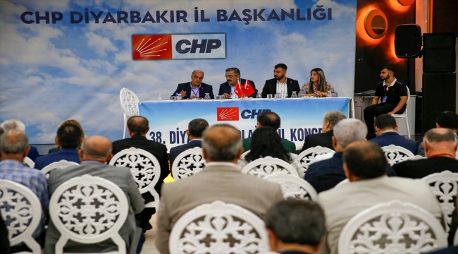 CHP Diyarbakır 38. Olağan İl Kongresi yapıldı