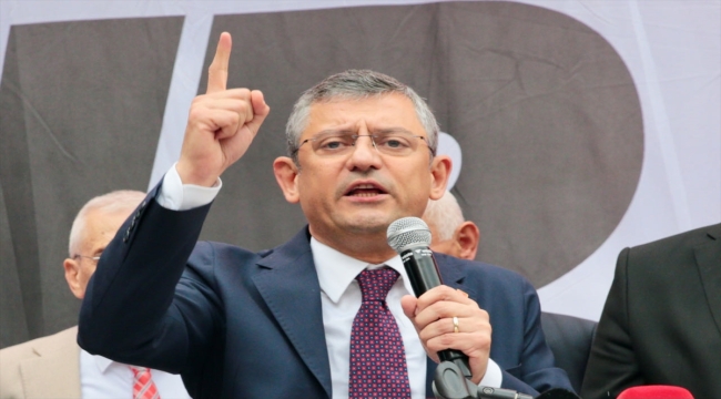 CHP Genel Başkan adayı Özel, Bolu'da konuştu