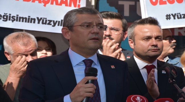 CHP Genel Başkan adayı Özgür Özel, Afyonkarahisar'da konuştu