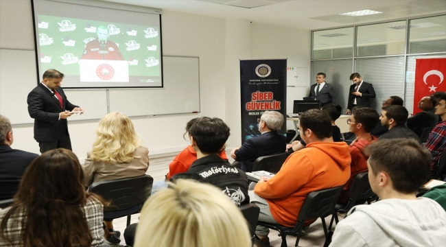 Dijital Dönüşüm Ofisi Başkanı Koç, Ankara Üniversitesi Siber Güvenlik MYO'da ilk dersi verdi 