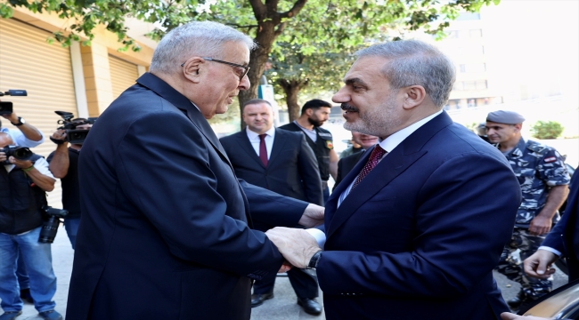 Dışişleri Bakanı Fidan, Lübnan Dışişleri Bakanı Buhabib ile ortak basın toplantısında konuştu
