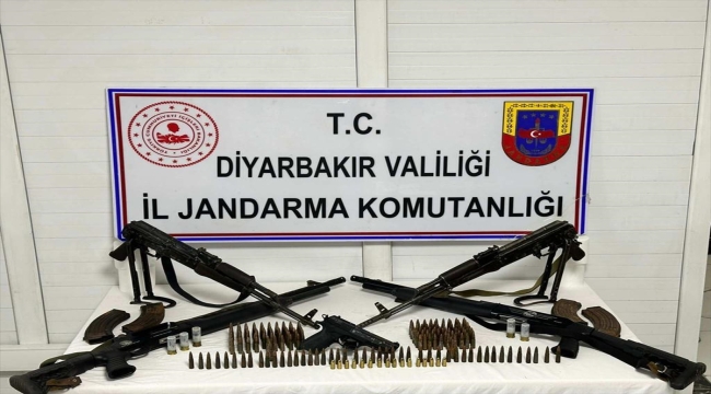 Diyarbakır'da kaçak silah operasyonunda bir şüpheli tutuklandı