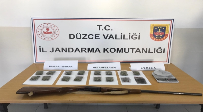 Düzce'de uyuşturucu operasyonunda 1 şüpheli yakalandı 