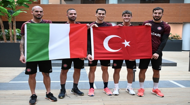 Fatih Karagümrük'ün İtalyan futbolcularından EURO 2032 mesajı