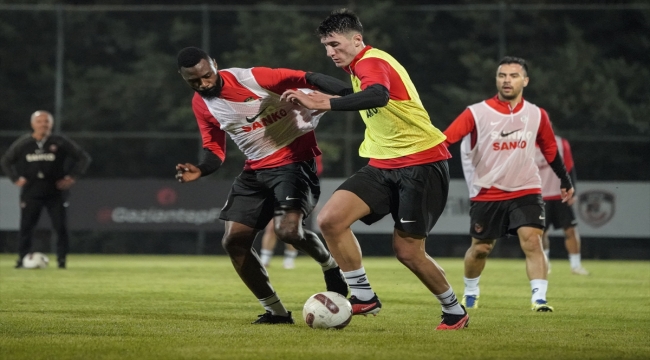 Gaziantep FK, Beşiktaş maçının hazırlıklarını sürdürdü