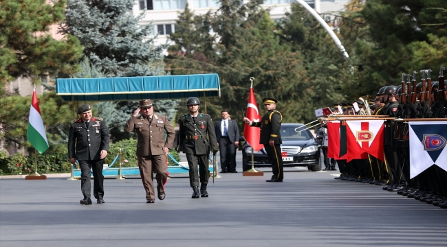 Genelkurmay Başkanı Orgeneral Gürak, Macaristan Genelkurmay Başkanıyla görüştü