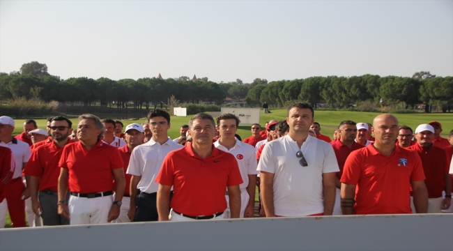 Golfte TGF 100. Yıl Cumhuriyet Kupası Antalya'da başladı