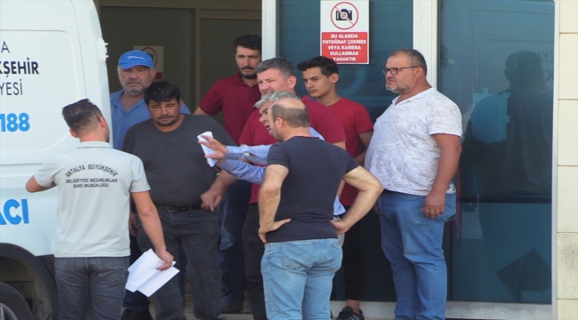 Antalya'da 2 kişinin öldüğü arazi anlaşmazlığı kavgasında 10 kişi gözaltına alındı