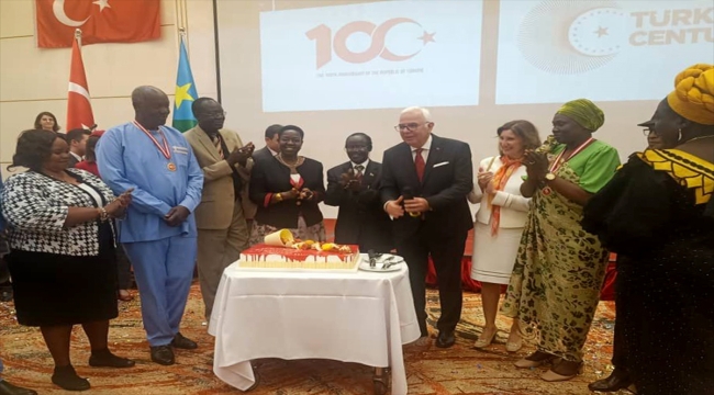 Güney Sudan'da Türkiye Cumhuriyeti'nin 100. yılı kutlandı