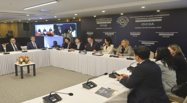 İslam İşbirliği Teşkilatı Ombudsmanlar Birliği Genel Kurulu İstanbul'da başladı