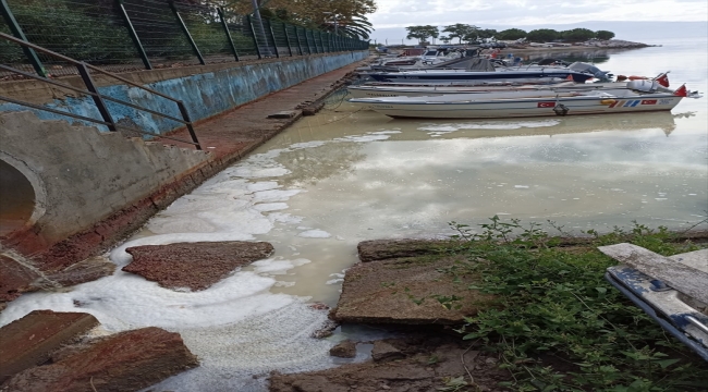 İzmit Körfezi'ne dökülen atık suyla ilgili inceleme başlatıldı