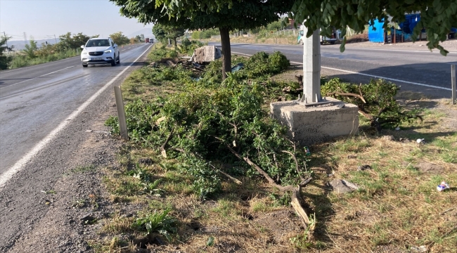 Kayseri'de refüje çarpan yolcu otobüsündeki 15 kişi yaralandı