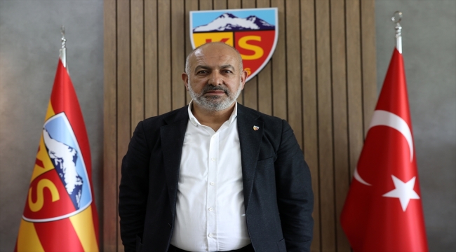 Kayserispor Başkanı Ali Çamlı'nın teknik direktör Recep Uçar'a güveni tam