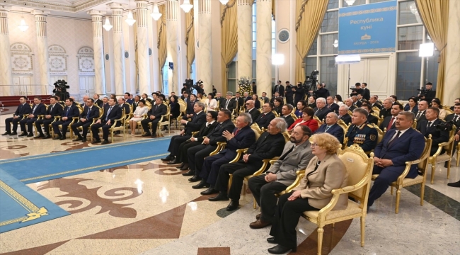 Kazakistan Cumhurbaşkanı Tokayev ülkenin güçlenmesinde Nazarbayev'in tarihi rolü olduğunu söyledi