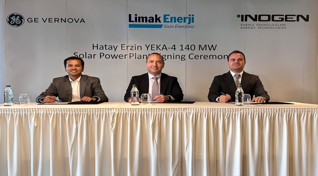 Limak, GE Vernova ve İnojen Enerji ile Hatay'da GES kuracak