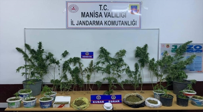 Manisa'da 17 ilçedeki eş zamanlı uyuşturucu operasyonunda 10 şüpheli tutuklandı
