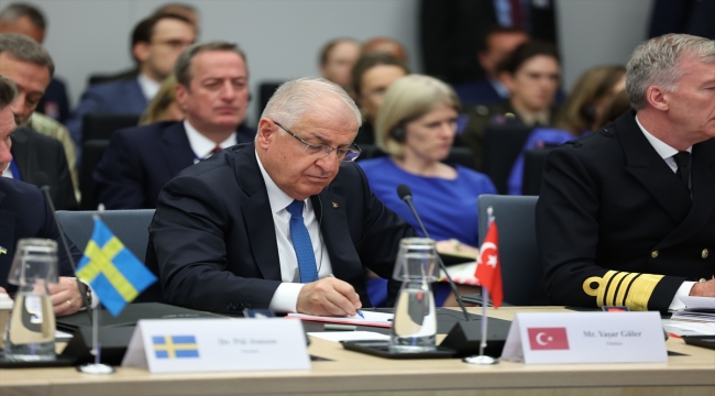 Milli Savunma Bakanı Güler, NATO Karargahı'na geldi