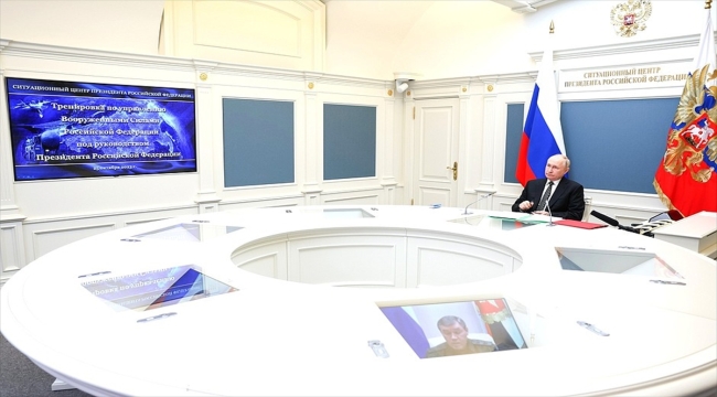 Rusya'da misilleme amaçlı nükleer saldırı tatbikatı yapıldı