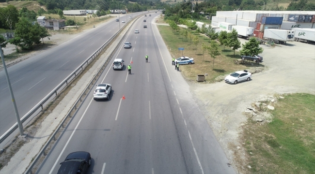 Samsun'da 5 düzensiz göçmen yakalandı