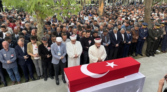 Şehit Astsubay Kıdemli Çavuş Musa Esat Kaya, Konya'da son yolculuğuna uğurlandı