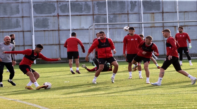 Sivasspor, Artvin Hopaspor maçının hazırlıklarını sürdürdü 