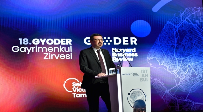 SPK Başkanı Gönül, GYODER Gayrimenkul Zirvesi'nde konuştu