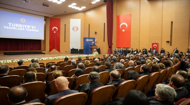 TBMM Başkanı Kurtulmuş, Ankara Üniversitesi 2023-2024 Akademik Yılı Açılış Töreni'nde konuştu