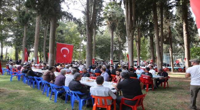 Terör örgütü PYD/YPG'nin Nusaybin'e yaptığı saldırıda şehit olan 12 kişi anıldı